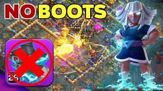 No Electro Boots: TH17 Electro Titan Smash for War & Legend League!