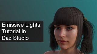 Emissive Lights in Daz Studio Tutorial | Daz3D Tips