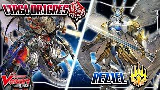 Cardfight!! Vanguard Divinez:  Varga Dragres (Dragon Empire) VS Rezael (Keter) [DZ-BT01]