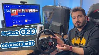 ÇOK MU GÜRÜLTÜLÜ? Logitech G29 Direksiyon Seti ile PS4 DriveClub Oynayıp Sorunuzu Yanıtladım