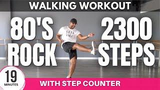 80's Rock | Indoor Walking Exercise | Rock Music Workout