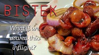 TRAVEL THE WORLD 》PHILIPPINES | WHAT IF WE SERVED THIS INFLIGHT? HOW TO COOK HOTDOG BISTEK