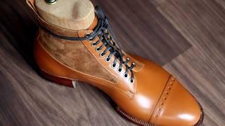 Making HANDMDE Dress Derby Boots