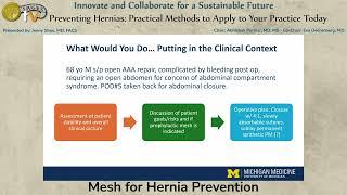 Mesh for Hernia Prevention