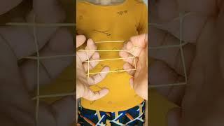 Tutorial Best Rubber Band Magic  #shorts