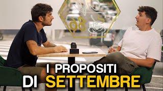 I PROPOSITI DI SETTEMBRE