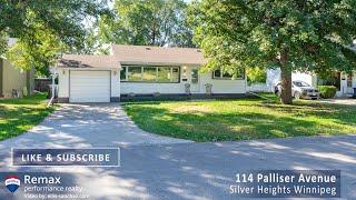 House for Sale at 114 Palliser Ave in Silver Heights Winnipeg