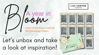 Lisa Horton Crafts - Year In Bloom Sample Inspiration