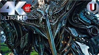 Transformers 5 The Last Knight Optimus Prime VS Infernocus (4K)