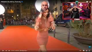 THEGREFG REACCIONA A LA ENTRADA DE MARTA DÍAZ A LOS PREMIOS ESLAND- HOLOGAMES #thegrefg #viral