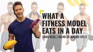 What A Fitness Model Eats In A Day | How I Stay Ripped At 40 with 2800 Calories A Day