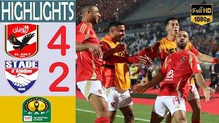 Al Ahly vs Stade d'Abidjan 4-2 | CAF Champions League | Goals and Extended Highlights 2024 Full HD