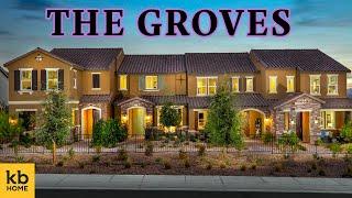 Affordable Townhomes For Sale in Henderson by KB Homes l The Groves Tour in S Las Vegas / Inspirada