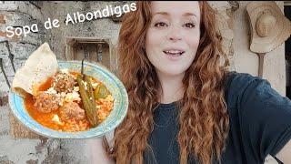 Our Life Vlog in Mexico - Caldo de Albóndigas con Arroz en Mi Rancho ( Mexican Meatball Soup)