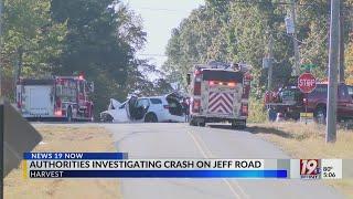 Authorities Investigating Crash On Jeff Road | October 22, 2024 | News 19 at 5:00