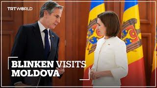 US Secretary of State visits Moldova to show support