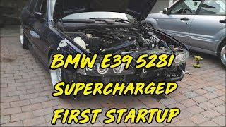 BMW E39 528i Supercharged | First startup