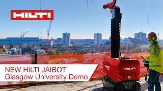 NEW Hilti Jaibot - Glasgow University Demo