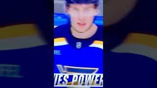 Blues C #81 Dylan Holloway PP(16)Slap-Shot Goal *92mph*