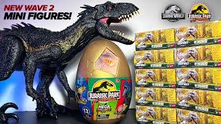 NEW WAVE 2 MINIS Toys! NEW MEGA Egg! Indoraptors Toys Collection!