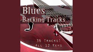 B - Slow Blues Backing Track | 46 BPM