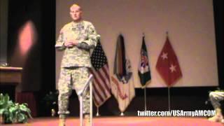 AMCOM's Command Sergeant Major Change of Responsibility