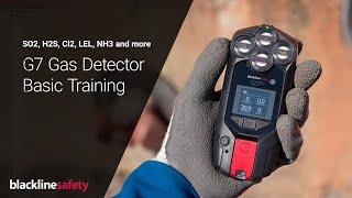 Blackline Safety G7c Basic Training - Gas Detection Systems | SO2, H2S, Cl2, LEL, NH3 | Gas Detector