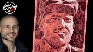 Live Drawing - Portrait with Colored Pencils