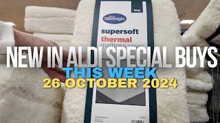 What's New in Aldi Special Buys This Week - Aldi Haul - 26 October 2024 [4K]