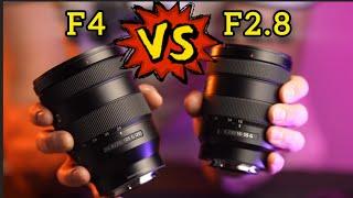 F4 pełna klatka VS F 2.8 na APS-C. Sony 24-105mm f4 OSS G vs Sony 16-55mm f2.8 G.