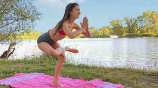 Vinyasa yoga power - full practice - hips opener & arms balance