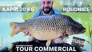 PÍSKOVNY ROUDNICE - KAPŘI 20 KG+ - KAPŘÍ MASAKR - TOUR COMMERCIAL - BOILIES FISHING - ZIG RIG V AKCI