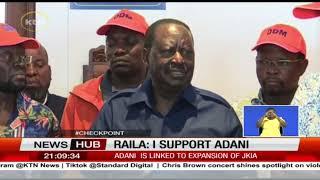 Raila Odinga supports Adani which is linked to expansion of JKIA