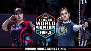 Ella Gibson v Elisa Roner – compound women gold | 2024 Indoor Archery World Series Finals