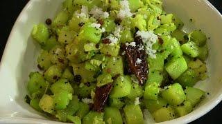 Chayote Squash Subzi | Show Me The Curry Indian Vegetarian Recipe