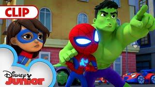 Construction Destruction | Marvel's Spidey and his Amazing Friends | @disneyjunior