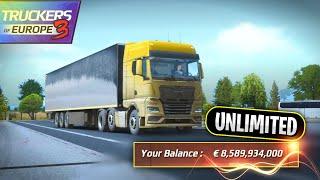 Unlimited money Truckers of europe 3 mod apk (Download)