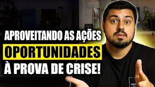 Como montar uma carteira DE AÇÕES À PROVA DE CRISES e com GRANDE POTENCIAL!