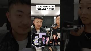 Carl reviews foldable phones... What's your take? #nothing