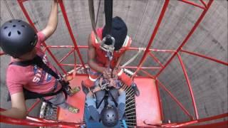 World's highest Scad Freefall - Orlando Towers SOWETO Johannesburg South Africa