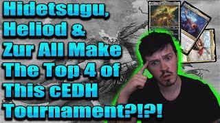 Crazy Decks Throughout The Top 4 And Top 16 Of This cEDH Tournament!!! | Top 16 Breakdown