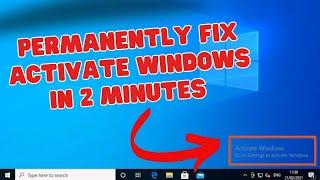 I Fixed the 'Activate Windows' Watermark (For Free)