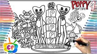 Poppy playtime chapter 4 coloring / Poppy playtime 4 characters / Poppy playtime 4 coloring book