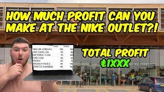 I FOUND THE MOST PROFITABLE ITEMS AT THE NIKE OUTLET STORE!