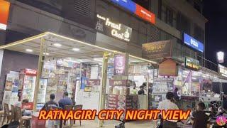 Ratnagiri City Night View Captured In 4k beautiful City in Konkan