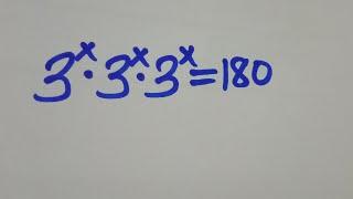 Germany | Can you solve this?|Olympiad math Exponential Equation