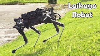 Laikago, Four Legged Dog Robot Created By Unitree Robotics Looks Like Spotmini From Boston Dynamics