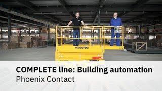 Planning building supply and control with COMPLETE line