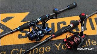 Telescopic Rod .Lure Rod || Sougayilang Fishing Rod/Fishing Reel || BassFishingRod || Bassing