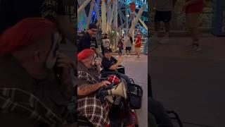 GETTING PULLED OVER BY A CLOWN  #knottsscaryfarm #halloween